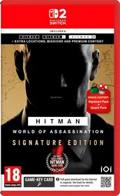 Hitman World Of Assassination Nintendo Switch 2  + החלפה חינם