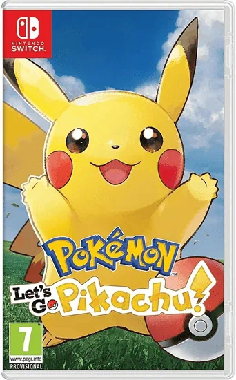 Pokemon Let’s Go Pikachu Nintendo Switch  + החלפה חינם
