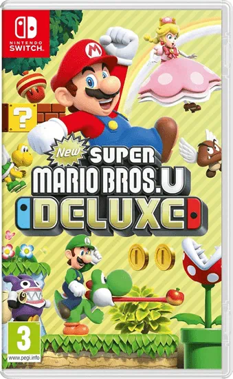 New Super Mario Bros. U Deluxe Nintendo Switch  + החלפה חינם