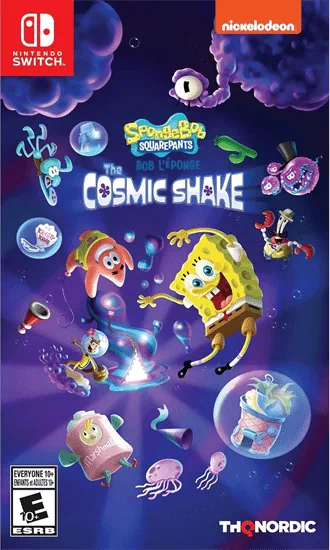 SpongeBob SquarePants: The Cosmic Shake Nintendo Switch  + החלפה חינם