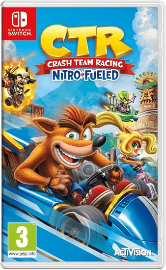 Crash Team Racing Nitro-Fueled Nintendo Switch  + החלפה חינם