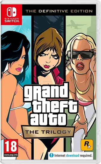 Grand Theft Auto: The Trilogy – The Definitive Edition Nintendo Switch  + החלפה חינם