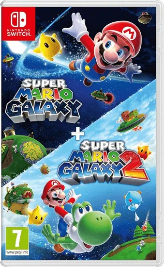 Super Mario Galaxy + Super Mario Galaxy 2 Nintendo Switch  + החלפה חינם
