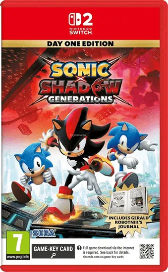 Sonic X Shadow Generations Nintendo Switch 2  + החלפה חינם