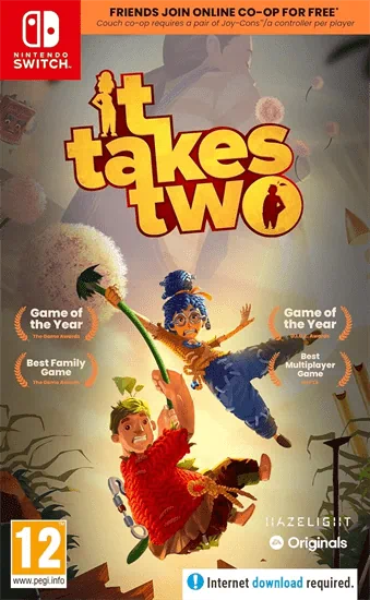 It Takes Two Nintendo Switch  + החלפה חינם