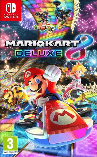 Mario Kart 8 Deluxe Nintendo Switch   + החלפה חינם