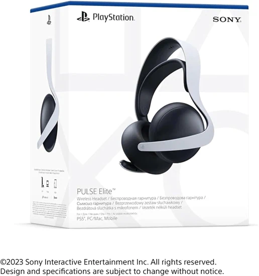 אוזניות Sony Pulse Elite White