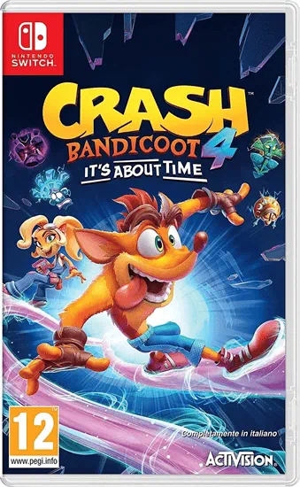 Crash Bandicoot 4: It’s About Time Nintendo Switch  + החלפה חינם