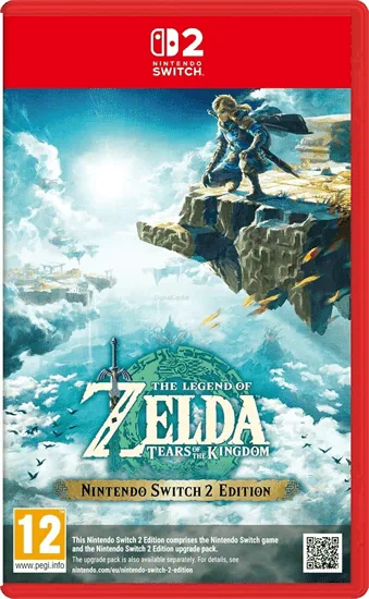The Legend of Zelda Tears of the Kingdom Nintendo Switch 2  + החלפה חינם