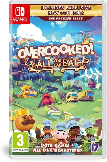 Overcooked! All You Can Eat Nintendo Switch + החלפה חינם