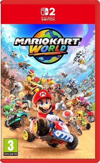 Mario Kart World Nintendo Switch 2  + החלפה חינם