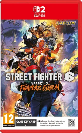 Switch2 Street Fighter 6: Years 1-2 Fighters Edition  + החלפה חינם